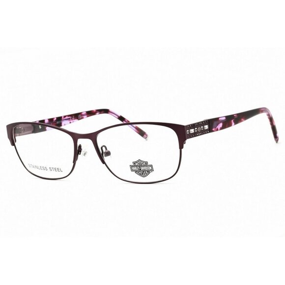 HARLEY DAVIDSON Eyeglasses HD0540-082-56 Size 56/16/rectangular BRAND NEW W CASE
